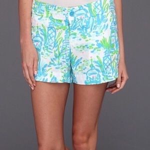 Lilly Pulitzer lighthouse print Callahan shorts